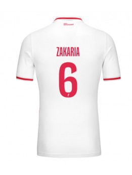 AS Monaco Denis Zakaria #6 Domaci Dres 2024-25 Kratak Rukavima